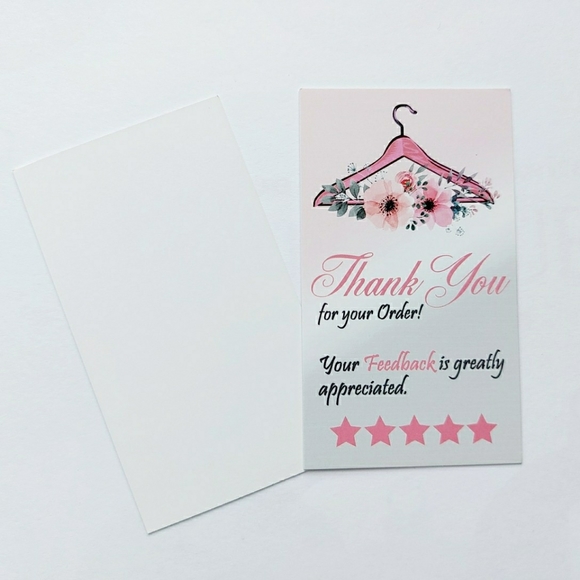 100 Thank You Cards - Picture 6 of 7